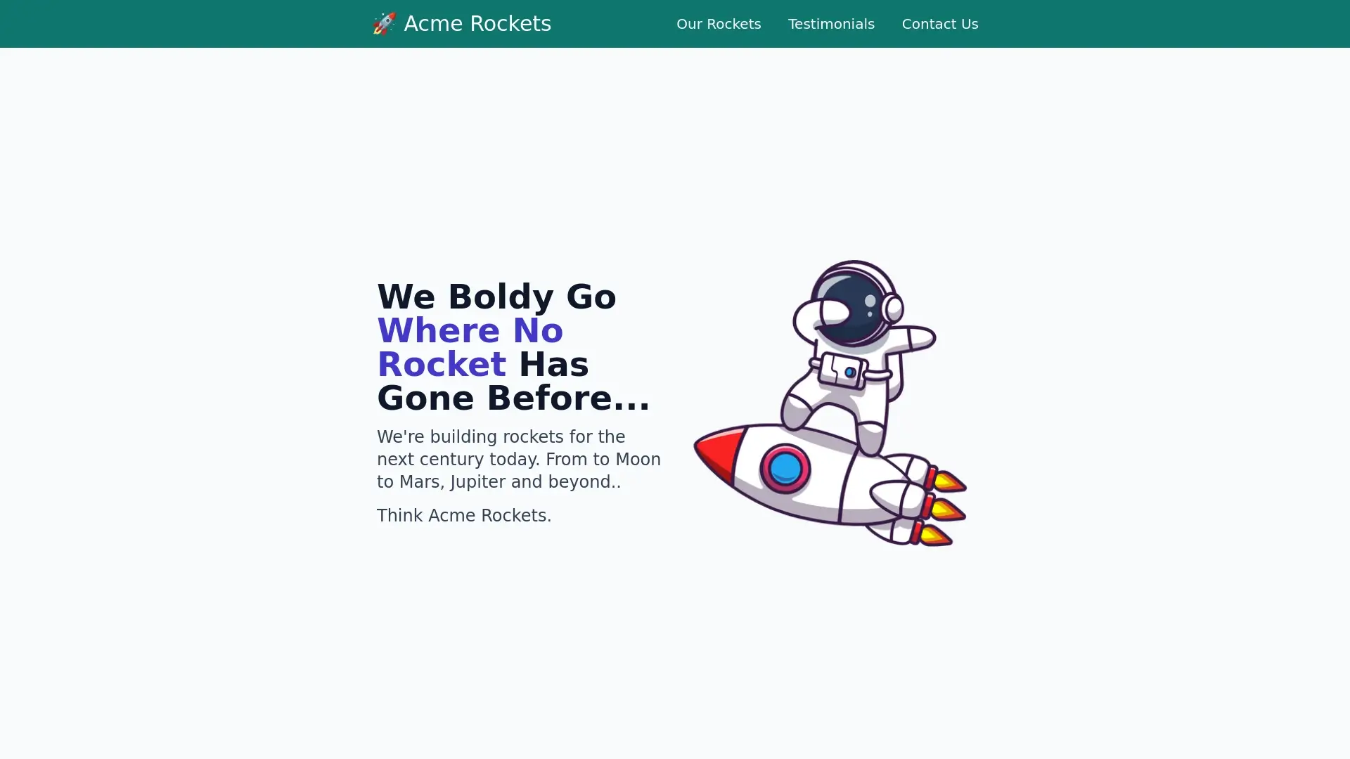 hotel design landing page