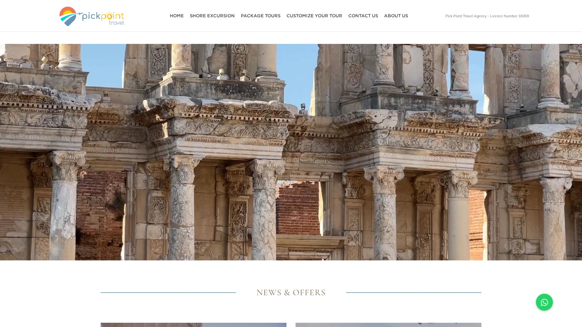 hotel design landing page