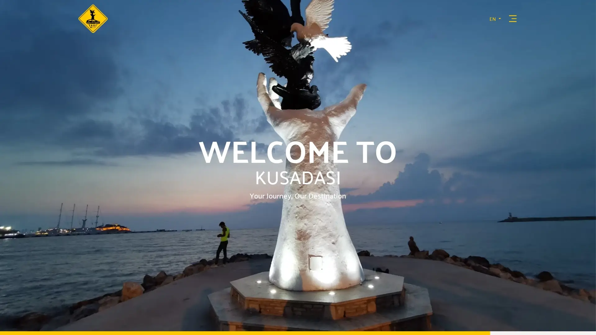 hotel design landing page